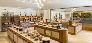 Fairmont Partial Ocean View Queen/Queen orchid court restaurant2